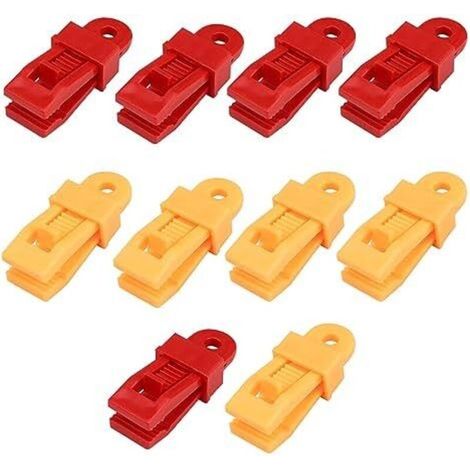 31 x 81 x 30 mm, 10 Stück Poolklemmen für Befestigungselemente