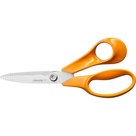 Forbici Universali Multiuso con Lama Seghettata Fiskars 18 cm