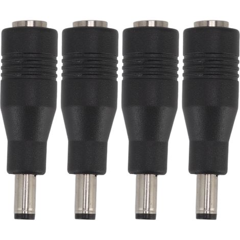 4 pièces Adaptateur DC Femelle 6.0x4.4 vers Mâle 5.5x2.1mm pour Chargeur Ordinateur Portable Convertisseur Alimentation (1/5)