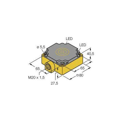 [NEUWERTIG] Turck Induktiver Sensor Bündig Näherungssensor Sensor Elektrik Initiator Klemme  B-Ware