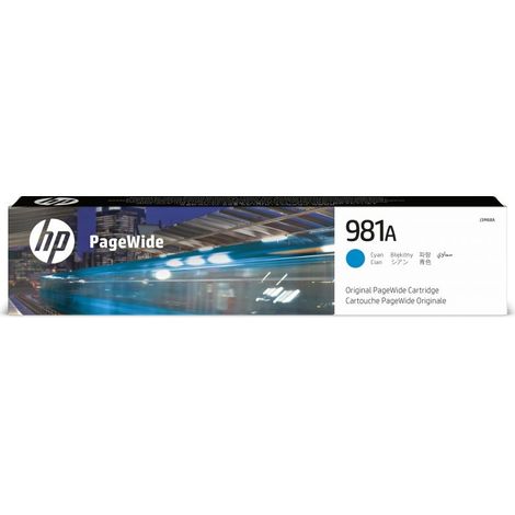 HP PageWide nº981A, Cartucho Cian (1/5)