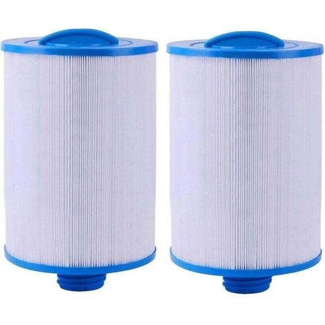 Confezione da 2 cartucce filtro Jacuzzi, per spa, Unicel 6CH-940, Pleatco PWW50P3, skimmer Waterway Front Access e Filbur FC-0359-Crezuo