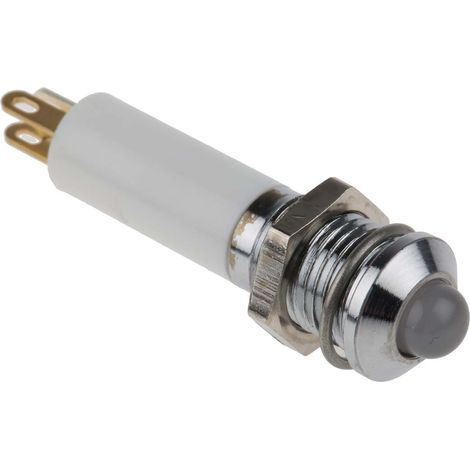 Voyant LED lumineux RS PRO, dia. 8mm, 12V c.c. ( Prix pour 1 )