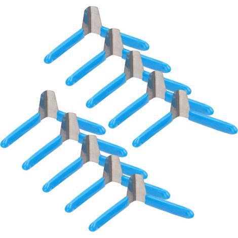 10 pièces de shims pour cadenas en acier inoxydable, outils de serrurerie pour déverrouillage (1/4)