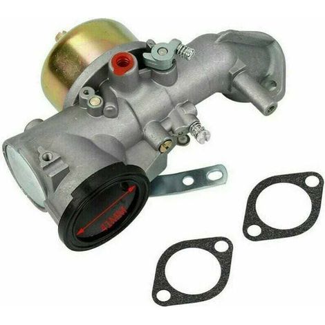 Carburatore per motori Briggs & Stratton 491026/281707/491031 12hp – Compatibile con i modelli 491590, 390811 – Include: 2 guarnizioni e kit di pulizia - Crezuo