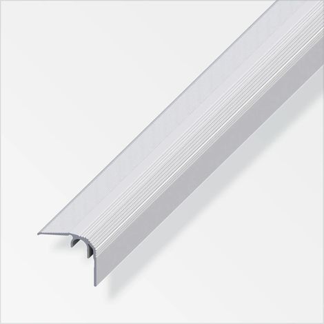 profilo di chiusura 32x27.0 alluminio argentato - 1 metro.