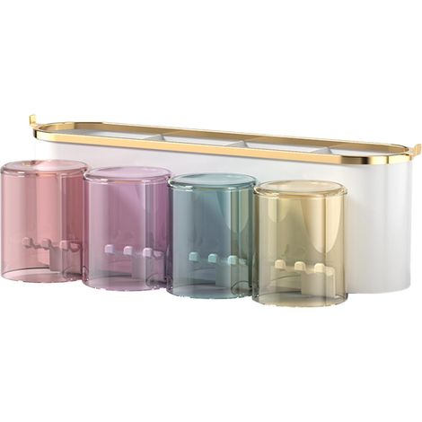 toothpaste holder with suction cup and strong grip wall