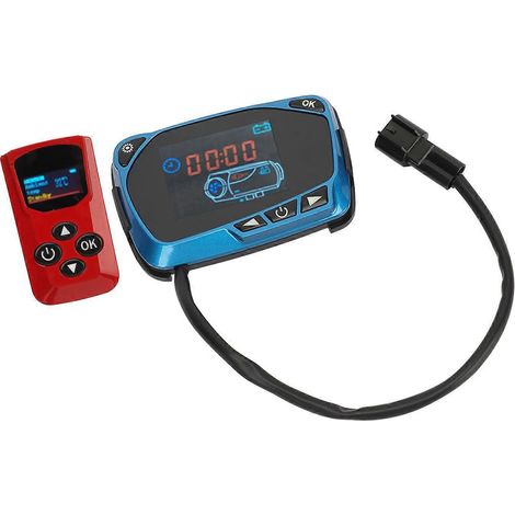 Contrôleur de chauffage diesel avec écran LCD et télécommande pour chauffages de stationnement à air pulsé 12V/24V