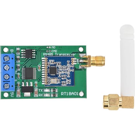 Module RT18A01868MHz Transcepteur RS485 sans fil UHF, répéteur de réseau maître-esclave, carte FR 868MHz (1/5)