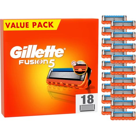 Gillette Fusion5 Systemklingen 18er Ersatzklingen, 18 Stück
