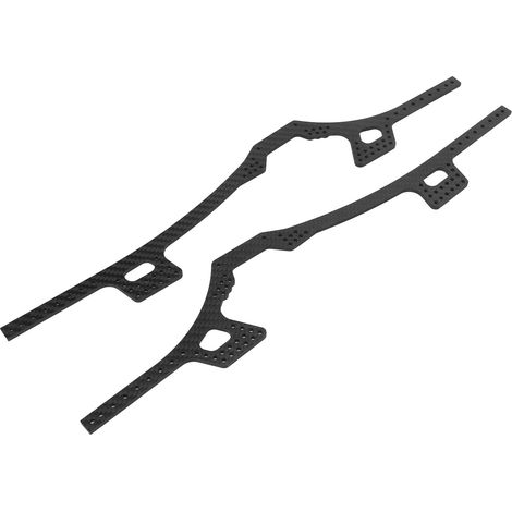 Cadre en fibre de carbone pour PC RC, pratique, à centre de gravité bas et avancé, pour Axial SCX10 Capar 1/10 (1/5)