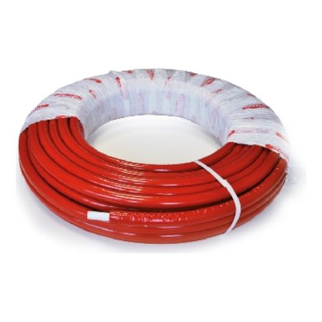 TUBO MULTISTRATO NICOLL SYSTEM COIBENTATO ROSSO 20 x 2 NICOL MT 50