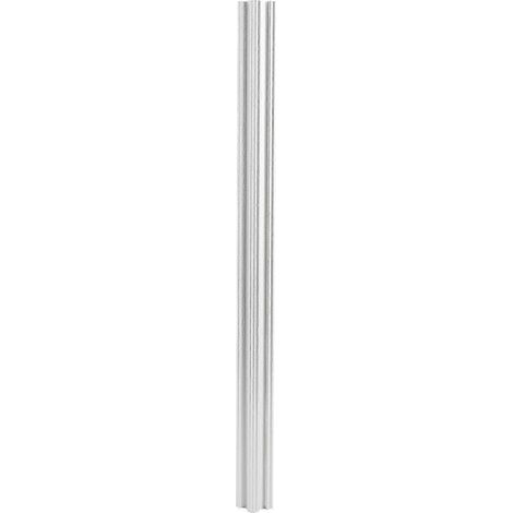 TSlot Linearführungsschiene, quadratischer Aluminiumträger, 24 mm x 432 mm, Zubehör für lineare Bewegungen in 3D-Druckern