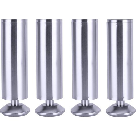 Furniture legs Furniture Legs 4, Stainless Steel Counter Bar Breakfast Adjustable Support Leg Furniture Legs Table Legs (1/5)