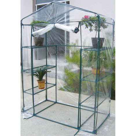 Vigor-Blinky Serre a Casetta Pvc con 8 Piani 143x73x195mm