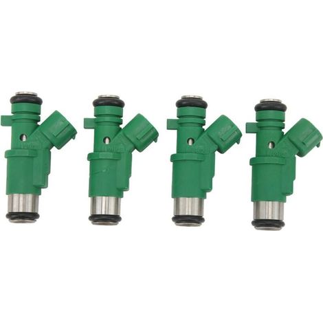 Inyector de combustible de calidad OEM, repuesto verde para automóvil 1984G0 para Citroën C2 C3, 4 piezas (1/4)