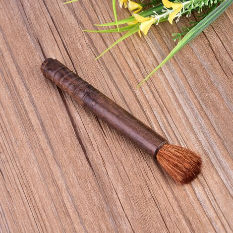 Brosse de nettoyage en ébène pour violon, accessoire d'entretien des instruments à cordes (1/4)