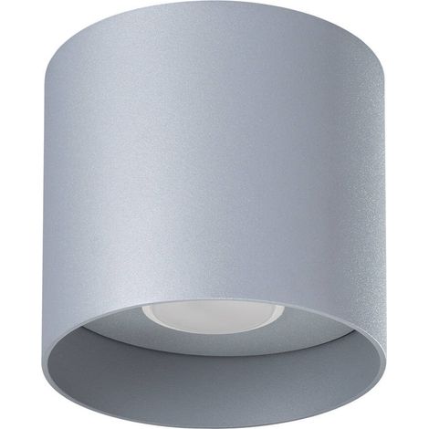 Deckenleuchte mika 1 GU10 grau ALU solux SL.1282 (1/5)