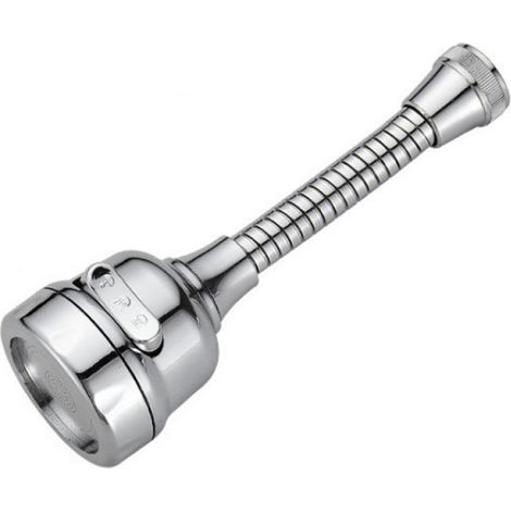 1 Aérateur de robinet, 3 modes, extension 360 degrés, acier inoxydable, économie d'eau, cuisine et salle de bain (1/5)