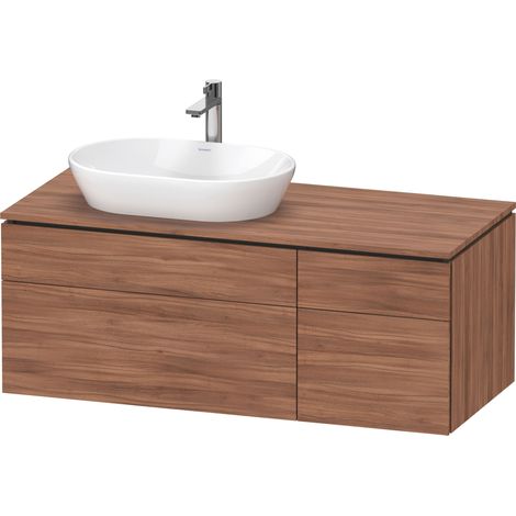 Duravit L-Cube Konsolenwaschtischunterbau wandhängend, inklusive