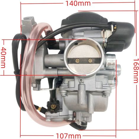 CVK40 carburetor 2005-2006 650 4x4 H1 606-094 off-road vehicle: High-precision fuel mixture for smooth cold starts.--DTEKGAZ