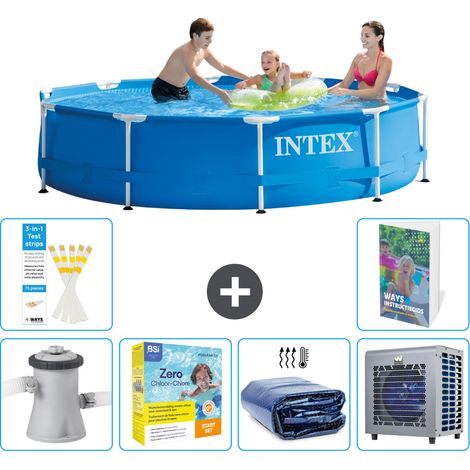Intex Piscine Tubulaire Ronde - 305x76 cm - 7-pièces S331 (1/5)