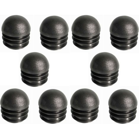 10x embout de tube rond 30mm plastique bouchon capuchon à ailettes patin meuble chaise (1/4)
