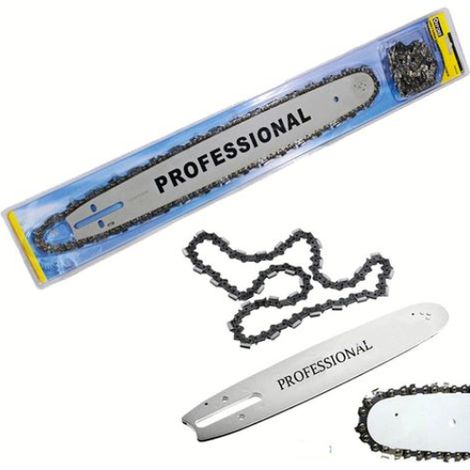 LAMA BARRA CATENA MOTOSEGA KIT CATENA LAME 45CM PROFESSIONALE CATENA RICAMBIO