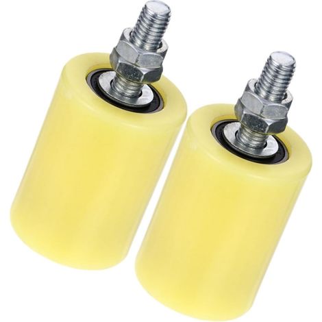 de guidage en nylon pour porte coulissante 50 x 70 mm lot de (1/5)