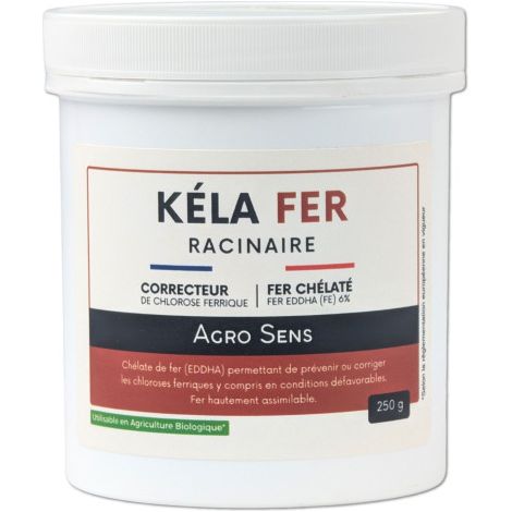 Kélafer Racinaire - Chélate de fer pour application racinaire - Boîte 250 g (1/3)