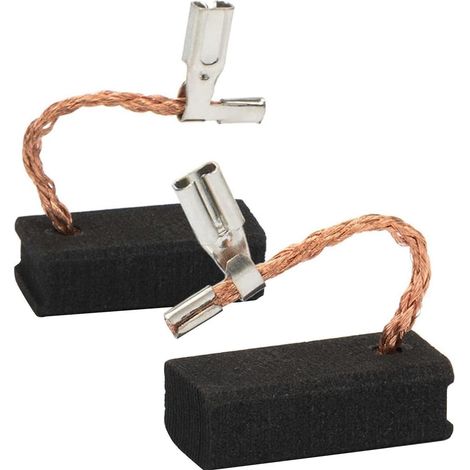 Balais de charbon rechange durables A27343 faciles à installer pour défonceuse DWP611 (DWP611PK, modèle 450/450PK). Contient 2 balais A27343. Compatibles - (1/5)