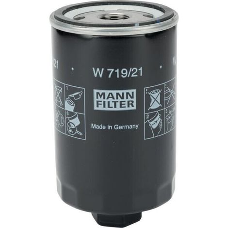 Filtro interc. aceite lubric. MANN-FILTER W71921 (1/2)