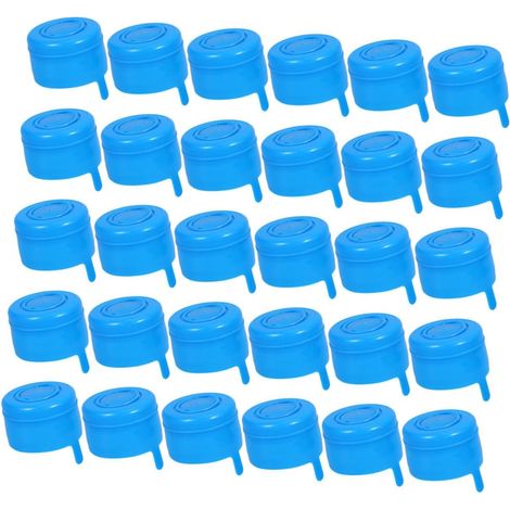 30 bouchons de bouteille, filetage précis, plastique robuste, anti-fuite, pour carafes et distributeurs d'eau, cuisine extérieur