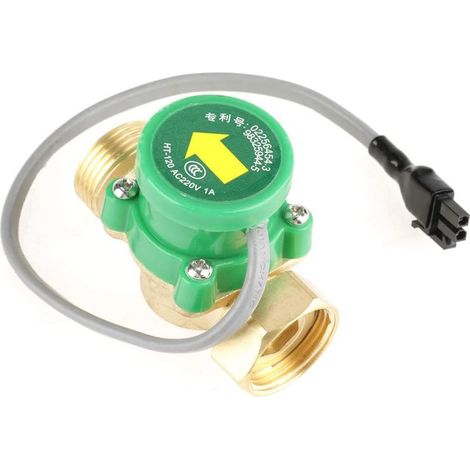 Wasserdurchflussschalter, AC 220V G3/4"-3/4" Gewinde, automatischer elektronischer Druckregler (1/5)
