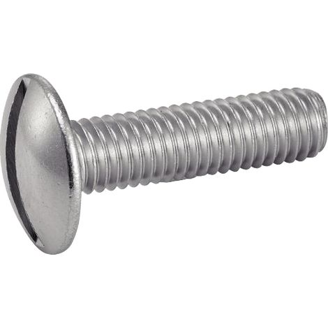 Vis à métaux ACTON 6x16 mm inox A2 tête ronde poêlier fendue boîte 200 (1/3)