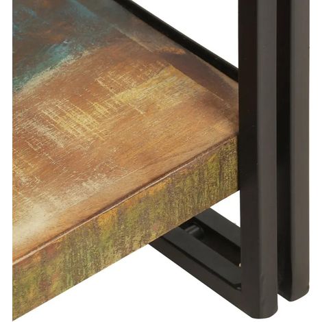 vidaXL Bücherregal 5 Ebenen Holz aus recyceltem Material 40x30x180 cm