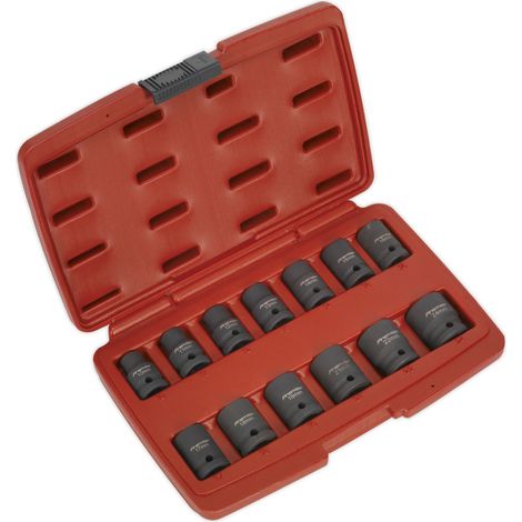 Sealey Premier Total Drive&reg Impact Socket Set 1/2""Sq Drive 13pc AK5613TD