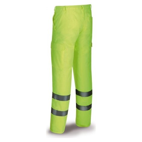 PANTALON ALTA VISIBILIDAD AMARILLO T-54 (388PFEYF/54) - MARCA