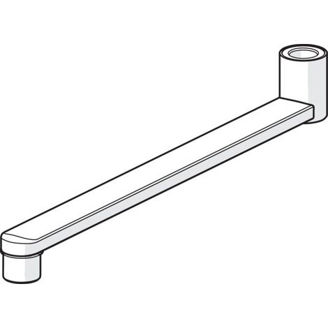 Hansa 59914660 Bec de robinet HANSA 59914660 L=300 Décharge