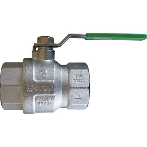 Vanne à sphère inox Femelle Femelle 2" (50/60) - Système anticalcaire PN50 - Arco (1/3)