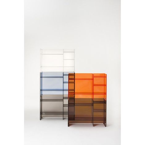 Etagère KARTELL 750 x 265 x 530 mm orange mandarine LAUFEN