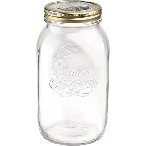 Barattolo 4 Stagioni 1,5 Con Caps Vetro Borosilicato (1/3)