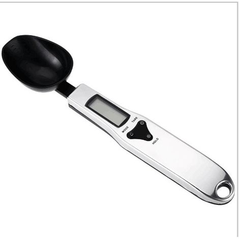Cucchiaio dosatore elettronico con schermo LCD per cucinare, cuocere al forno, farina, spezie, medicinali, condimenti (1/5)