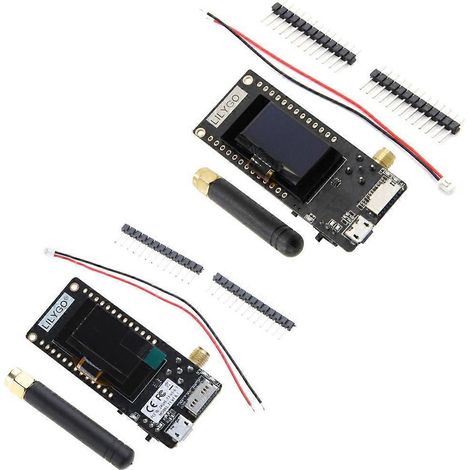 ESP32 WiFi Bluetooth CH9102F Modul, 0,96 Zoll OLED-Bildschirm, SD-Karte, 915 MHz Frequenz, IoT-kompatibel, drahtlose Entwicklung.