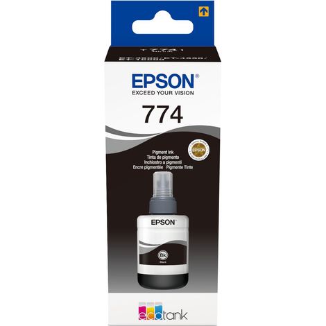 Epson T7741 Pigment Black ink bottle 1x 140ml (1/3)