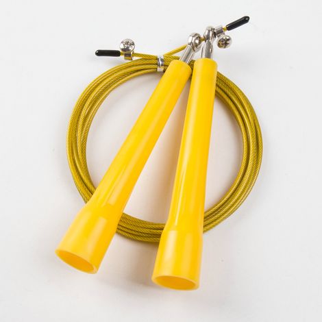Corde à sauter Speed Jump Rope - Corde à sauter ajustable pour WODs, MMA, arts martiaux, boxe ou entraînement à domicile (1/5)