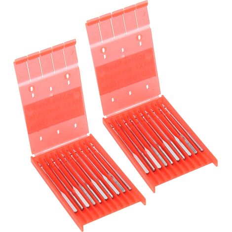 Lot de 20 aiguilles universelles pour machine à coudre, pour usage domestique, avec boîte de rangement, compatibles avec les couturières NM100/16
