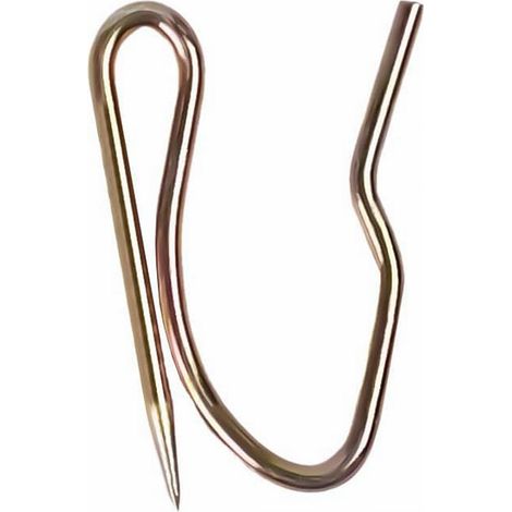 Spitzhaken-Set Gardinenhaken, Gardinenzubehör Spitzhaken für Stofftaschen, S-Haken, Gardinenspitzhaken (36 Stück) (1/5)