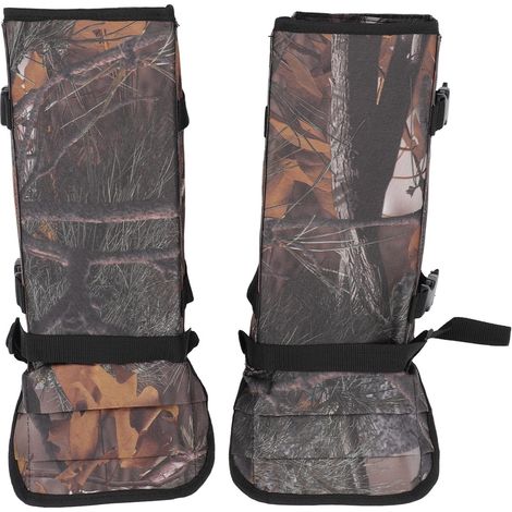 1 Paire de Jambières Anti-Serpent en Polyester Respirantes et Légères pour Randonnée Camping Escalade