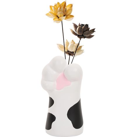 Blumenvase Cartoon Vasen Katzenkrallen Pflanzgefäß niedliche
